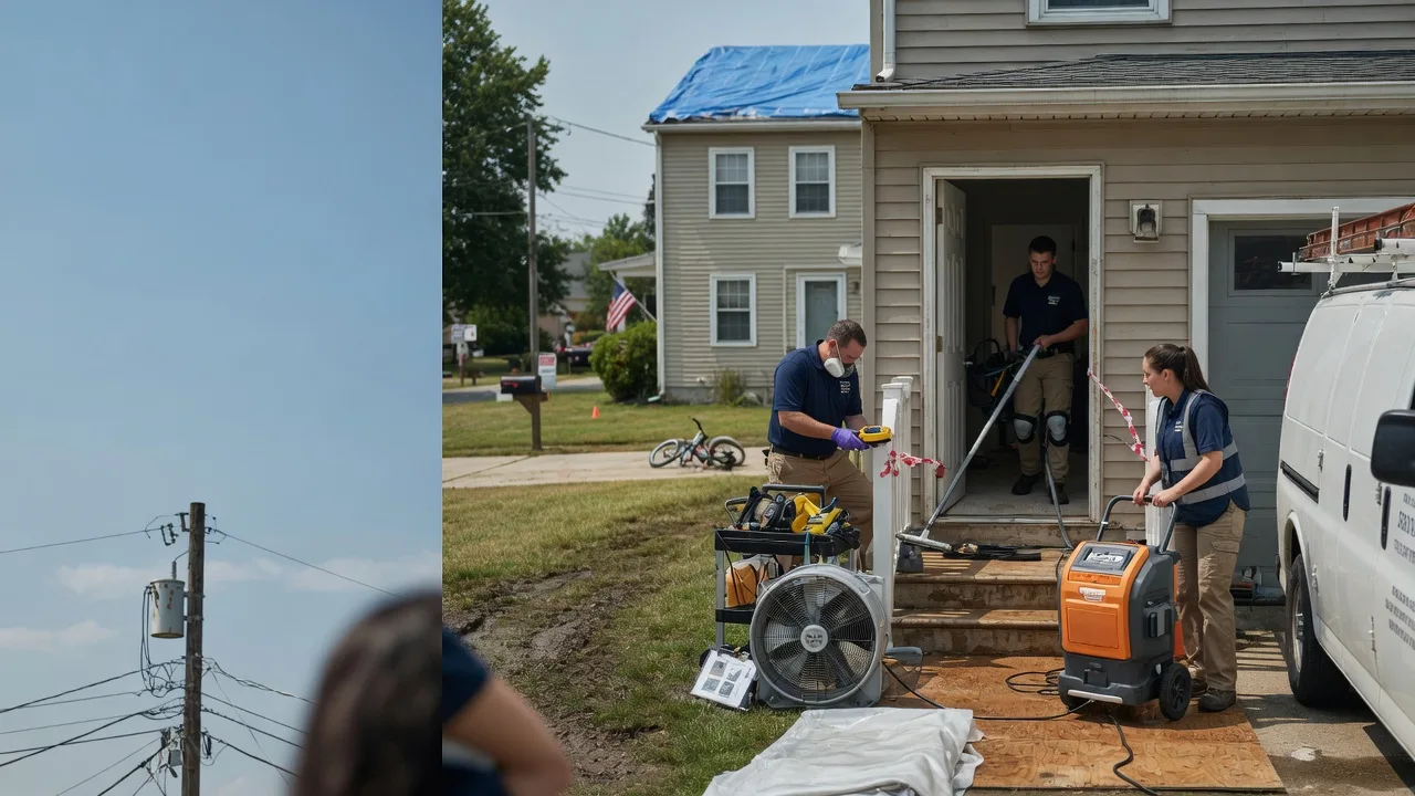Water Damage Repair in Blue Mounds, WI near me